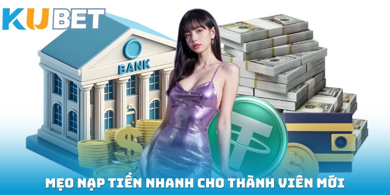 Mẹo nạp tiền nhanh cho thành viên mới