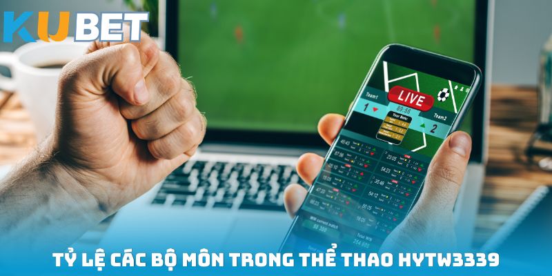 Tỷ lệ các bộ môn trong thể thao HYTW3339